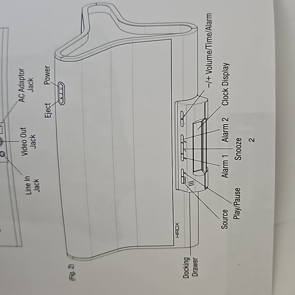 Wave audio docking speaker for ipad, iPhone, iPod - Picture 7 of 15